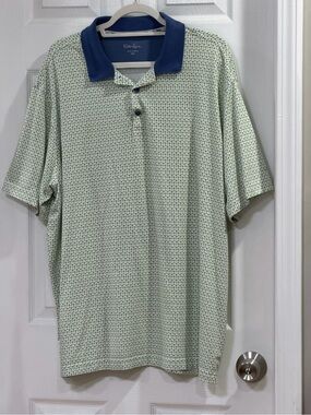Walter Hagen Clubhouse 19th Hole Golf Polo Shirt
